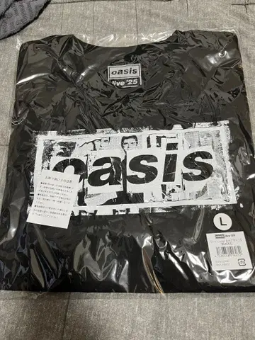 oasis L 셔츠 Logo [ UK 디자인 ] Black