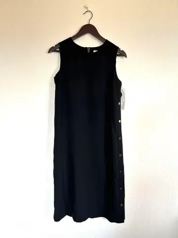 soeur7 택 포함 새상품 슬리브리스 블랙 원피스