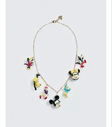 ZARA 해리 램버트 콜라보 참 목걸이 디즈니 미사용 새상품