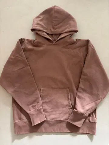 캡틴 선샤인 브라운 후드 부착 후드 맨투맨