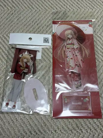 옆집 천사님 시이나 마히루 마이코 & 온천 여행 아크릴 스탠드 세트