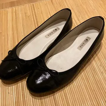 DIANA 블랙 발레 슈즈