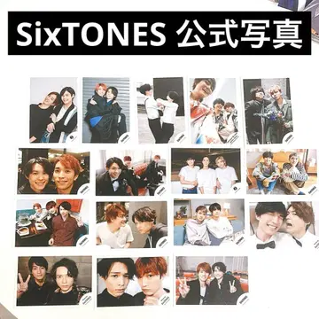 SixTONES 공식 사진 묶음 판매