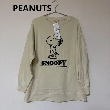 택 포함 새상품 아메리칸 홀릭 PEANUTS 맨투맨 스누피 루즈핏