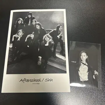 AFTERSCHOOL Shh (초회 한정판) 트레이딩 카드 나나
