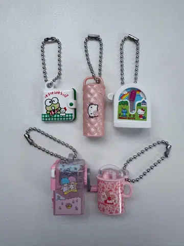 산리오 캐릭터즈 레트로 미니어처 참 2 전종 컴플리트 세트