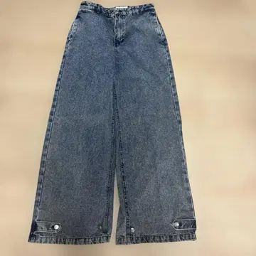 ADER 다크 블루 와이드 팬츠