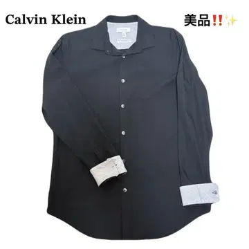 [ 새상품급 ] Calvin Klein 블랙 셔츠