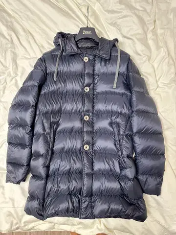 헬노 HERNO 다운 코트 다운 자켓 50 사이즈 다크 네이비