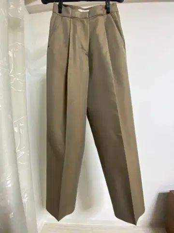 TODAYFUL Chambray Twill Trousers 카멜