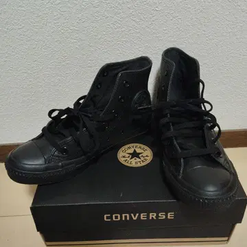 컨버스 블랙 모노크롬 23cm