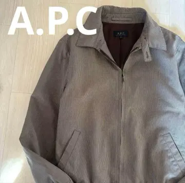 a.p.c. 해링턴 자켓 드리즐러 자켓 개버딘 자켓