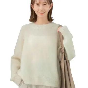 어반리서치 로쏘 ROSSO 헤어리 숏 니트