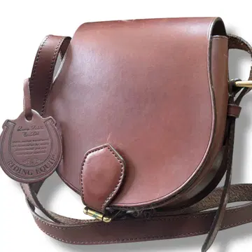 새상품급 SOMES SADDLE 가죽 숄더백 브라운 새들 레더