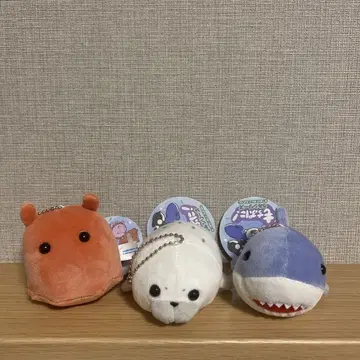 모찌푸니! 바다 시리즈 모여라! 봉제 인형 MC 3개 세트