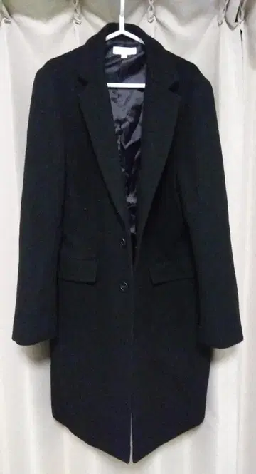 BEAUTY&YOUTH UNITED ARROWS 블랙 체스터 코트