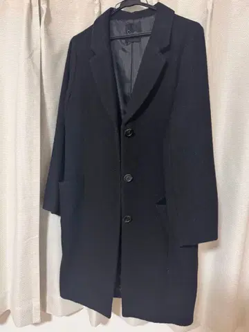 어반리서치 로쏘 체스터 코트 블랙 Rosso