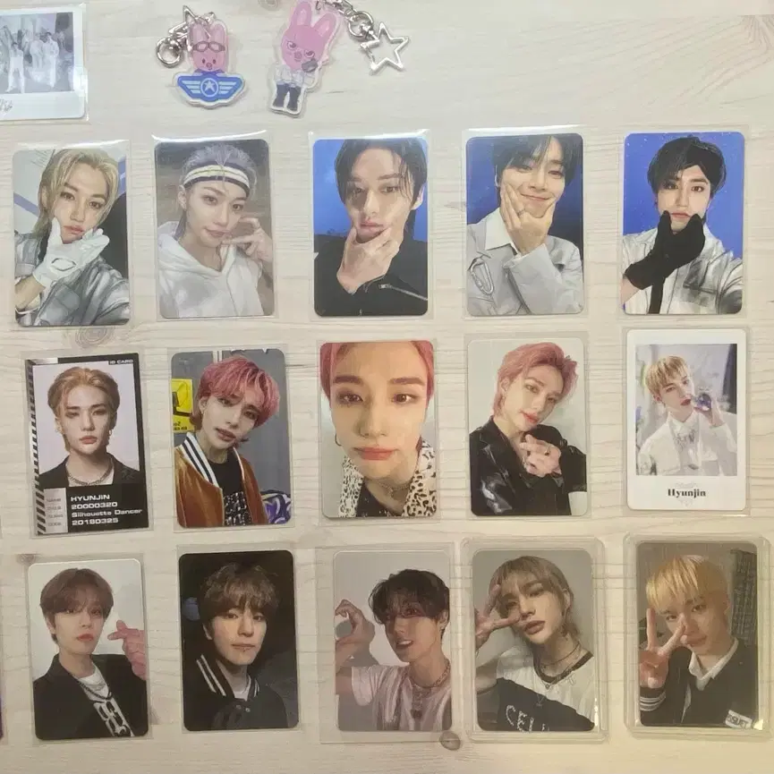 Stray Kids SKZ Hyunjin Felix Seungmin Han Poca Keyring Bulk Sell Disposal