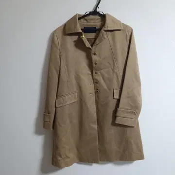 MACPHEE 베이지 롱 코트