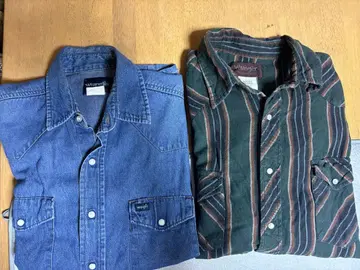 Wrangler 랭글러 웨스턴 셔츠 2장 세트