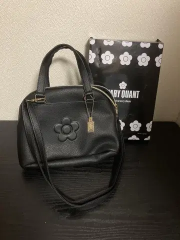 MARY QUANT 블랙 핸드백