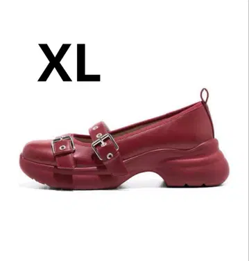 GU rokh 콜라보 멜리 제인 신발 빨간색 XL 사이즈