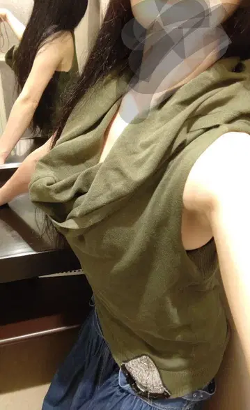 일랑일랑 비쥬 빅 칼라 여배우 옷깃 빅 후드 슬리브리스