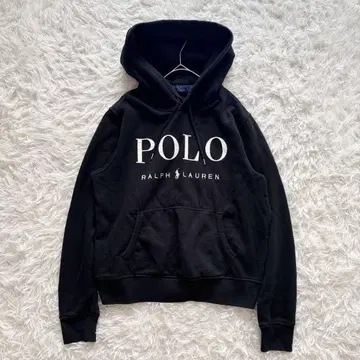 POLO 랄프 로렌 후드티 풀오버 빅 로고 쇼트 기장