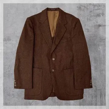 브라운 테일러드 자켓