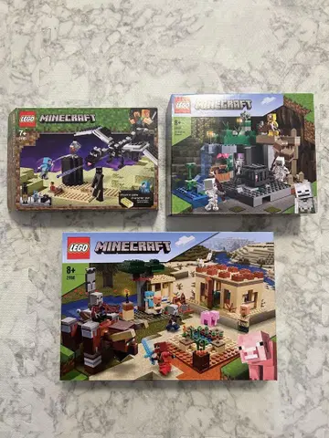 레고 마인크래프트 3세트