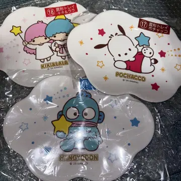 산리오 캐릭터 대상 2025 당첨 복권 구름 모양 트레이 세트