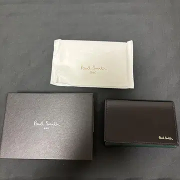Paul Smith AW25 명함지갑 블랙
