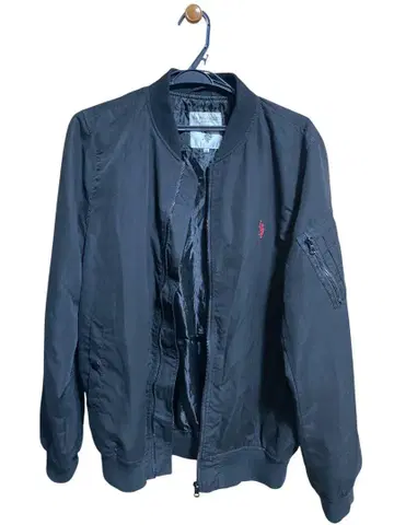 U.S. POLO ASSN. 봄버 자켓 LL 블랙