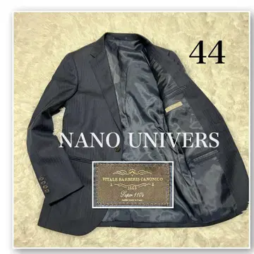 [ 고급! ] 나노 유니버스 울 자켓 카노니코 S 네이비 622