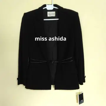 [ 미사용 ] miss ashida 미스 아시다 트위드 테일러드 자켓