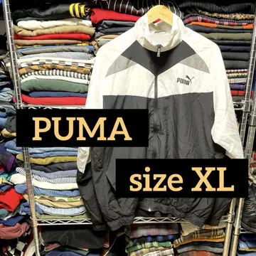 PUMA 나일론 자켓 XL 사이즈 절개 윈드 브레이커