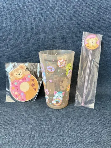 새상품 수베니어 3점 세트 더피 & 프렌즈