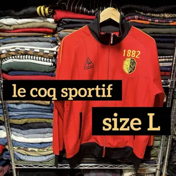 le coq sportif 트랙 자켓 L 사이즈 르꼬끄 레드