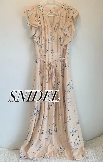 [ SNIDEL ] [ 새상품급 ] snidel 플라워 프린트 원피스