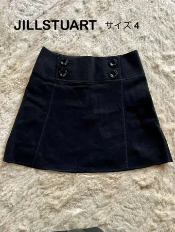 JILLSTUART 블랙 플레어 스커트 사이즈 4