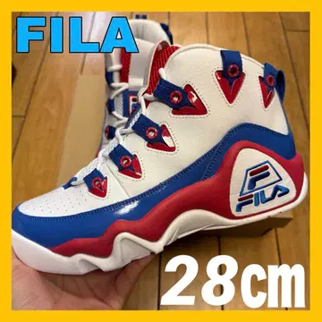 새상품 한정판 휠라 그랜트힐 화이트 레드 블루 30주년 기념 모델