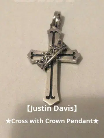 Justin Davis 저스틴 데이비스 크로스 펜던트 탑