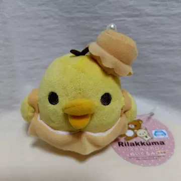 리락쿠마 파스텔 마카롱 봉제 인형 키이로이토리