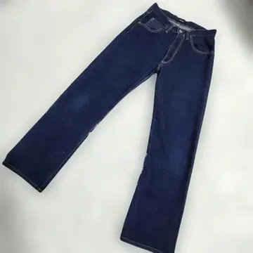 45rpm 데님 팬츠 사이즈 2 인디고 코튼 일본제 청바지