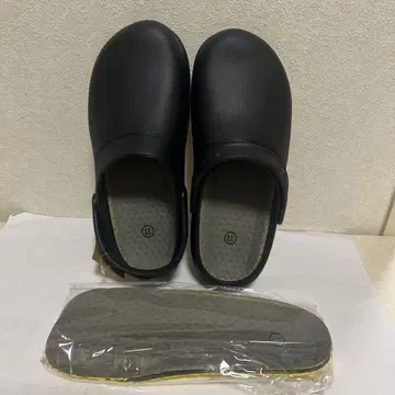 남성용 클로그 샌들 블랙 LL