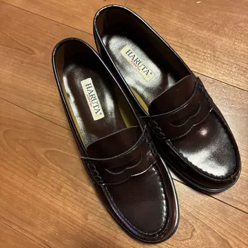 HARUTA 다크 브라운 로퍼