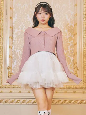 튤 티어드 파니에