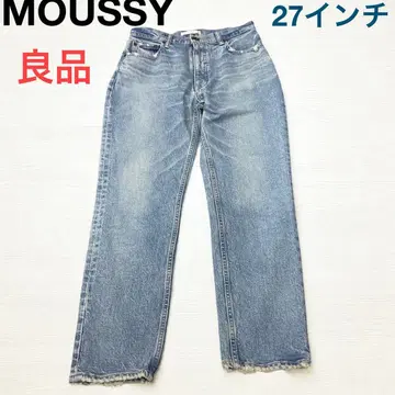 MOUSSY 스키니 데님 27인치 고품질 [ 마우지 ] 블루 계열