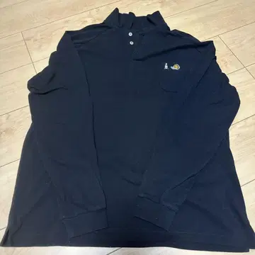penguin 블랙 긴팔 티셔츠 X-LARGE