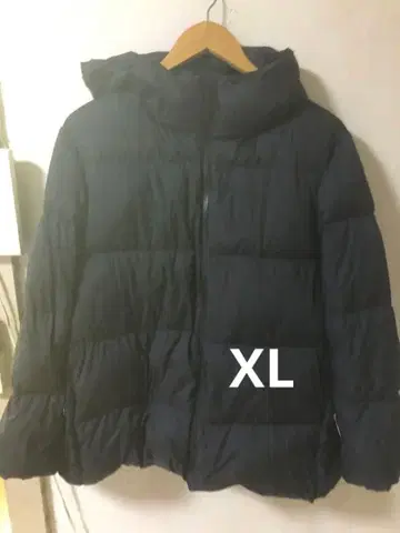 UNIQLO 울트라 라이트 다운 후드 부착 XL 사이즈 블랙